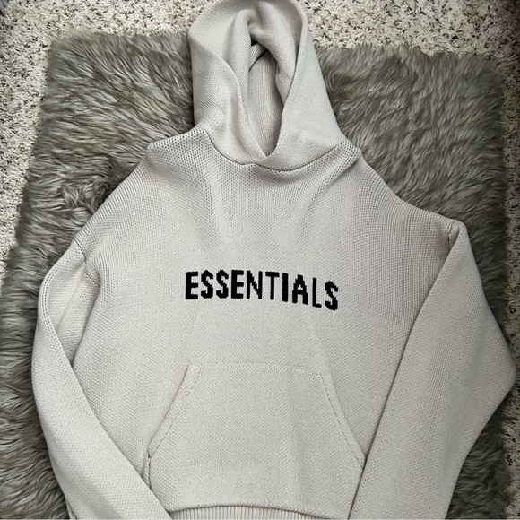 Fear of God Essentials Knit Hoodie - Picture 4 of 7